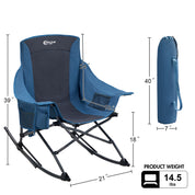 Portal Outdoors Heavy Duty Rocking Camping Chair