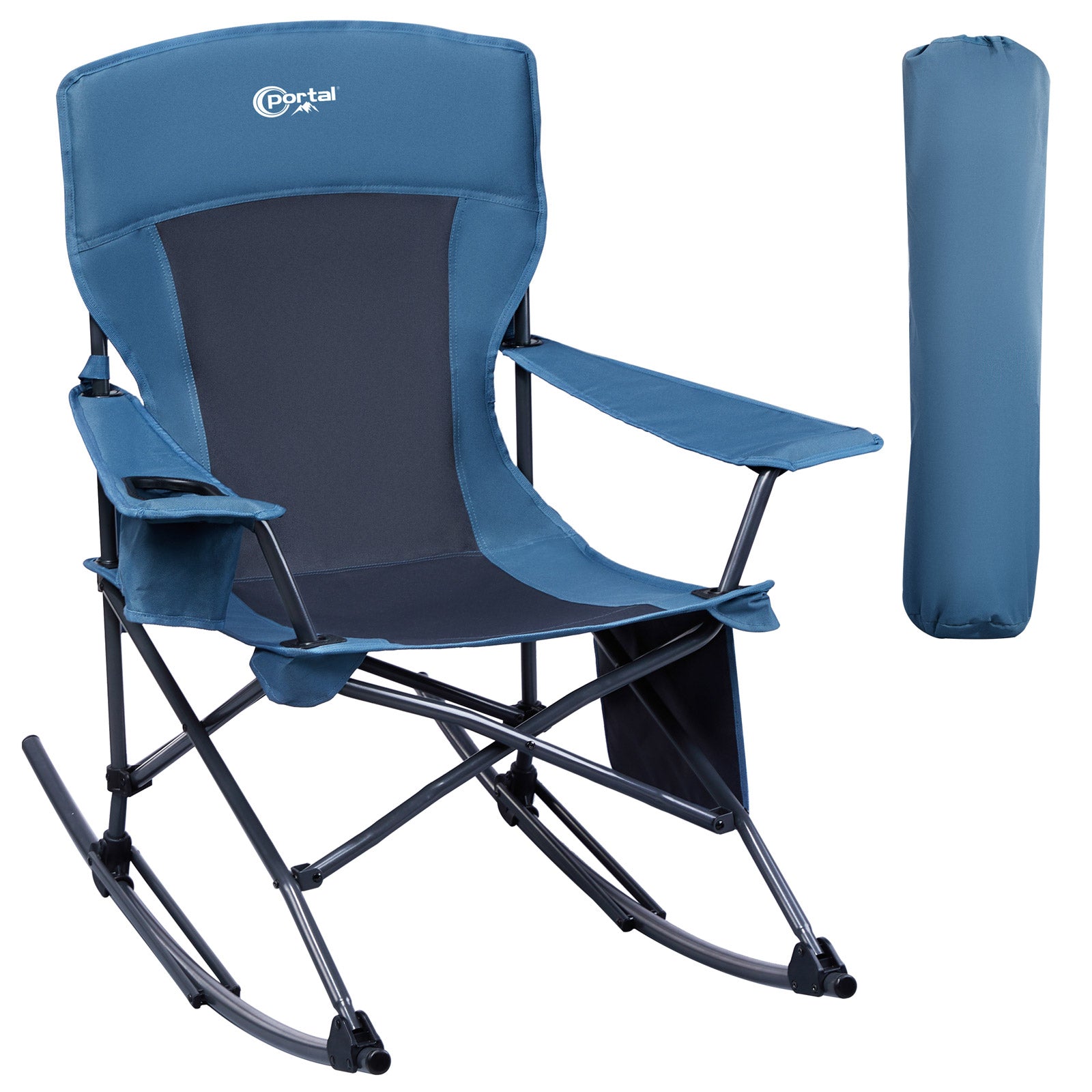 Wide - Armrest Portable Rocker - Portal Outdoors