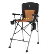 EVER ADVANCED Heated Tall Directors Chair - Portal Outdoors
