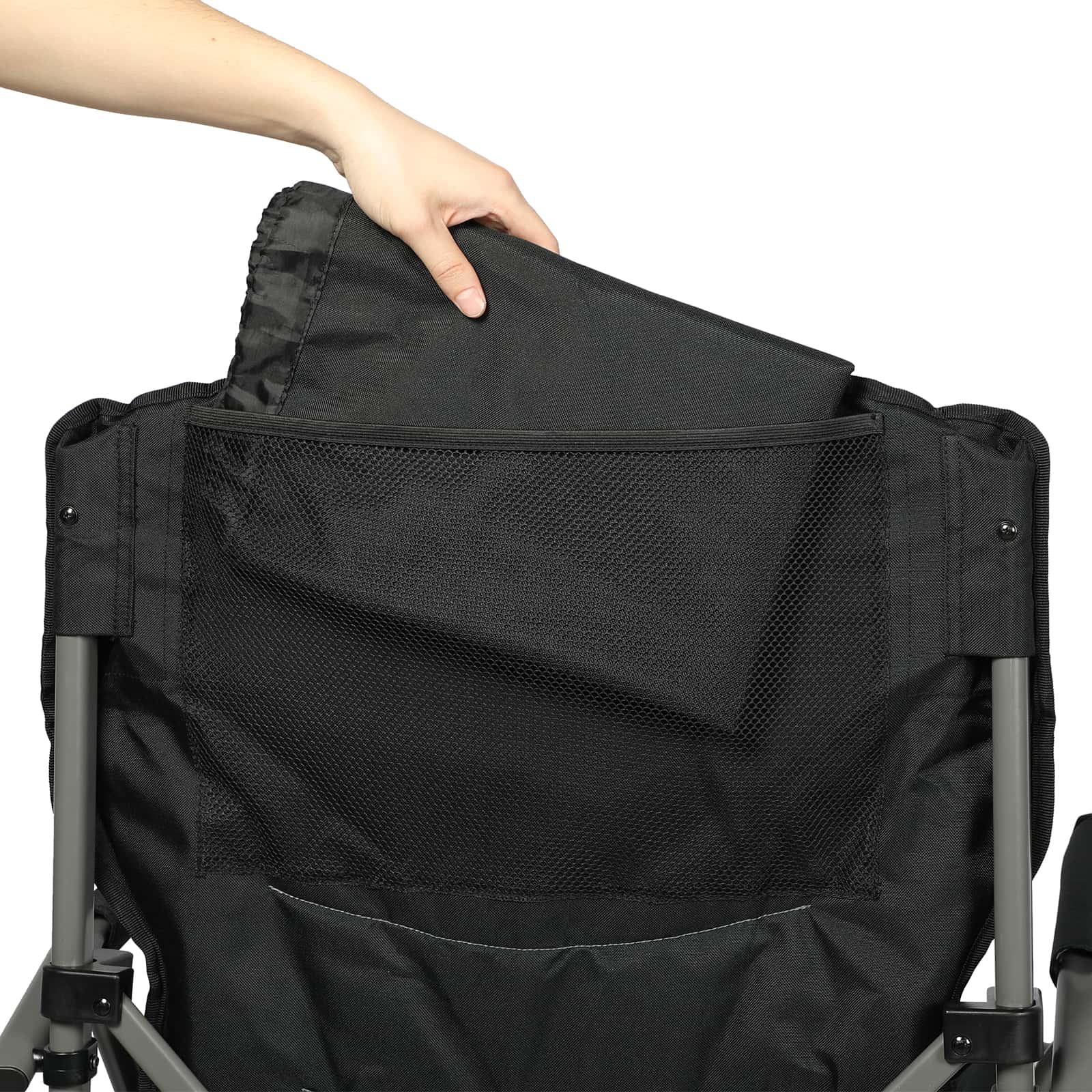 EVER ADVANCED Heated Tall Directors Chair - Portal Outdoors