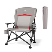 EVER ADVANCED Heated Oversized Folding Camping Chair