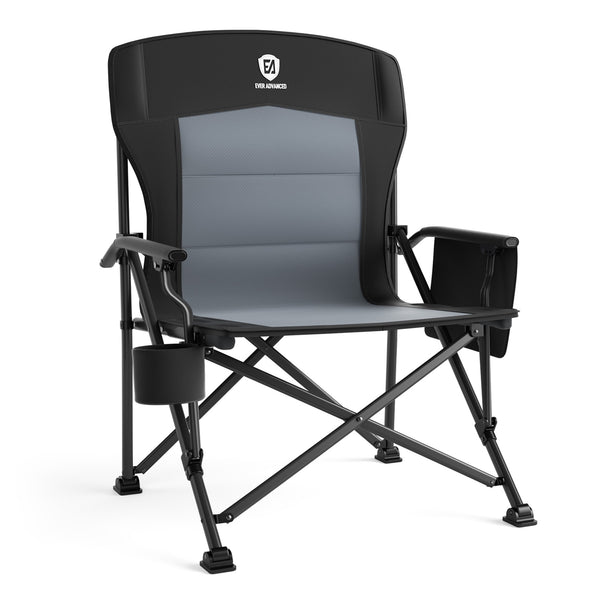 EVER ADVANCED Oversized Folding Camping Chair - Camping Chair
