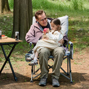 EVER ADVANCED Oversized Folding Camping Chair - Camping Chair