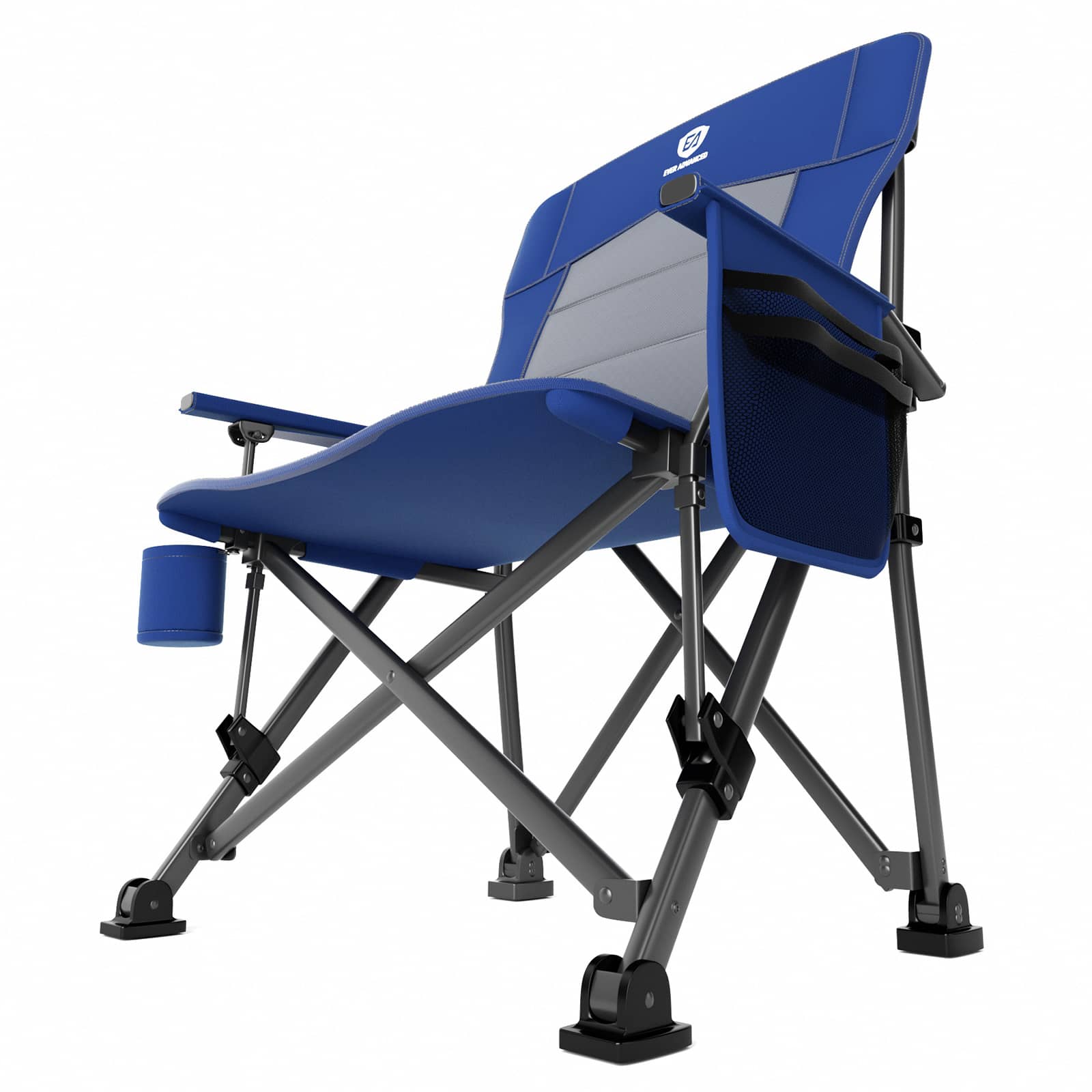 EVER ADVANCED Oversized Lumbar Support Folding Camping Chair - Portal Outdoors