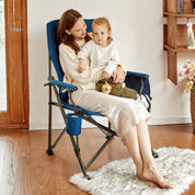 EVER ADVANCED Oversized Lumbar Support Folding Camping Chair - Portal Outdoors