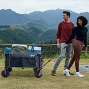 Portal Outdoors All Terrain Folding Wagon Gray