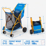 Old Bahama Bay Beach Ball Cart - Portal Outdoors