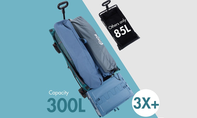 Collapsible folding wagon cart heavy duty - Portal Outdoors