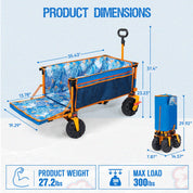 Old Bahama Bay Extra Long Beach Wagon Navy Blue