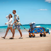 Old Bahama Bay Extra Long Beach Wagon Navy Blue