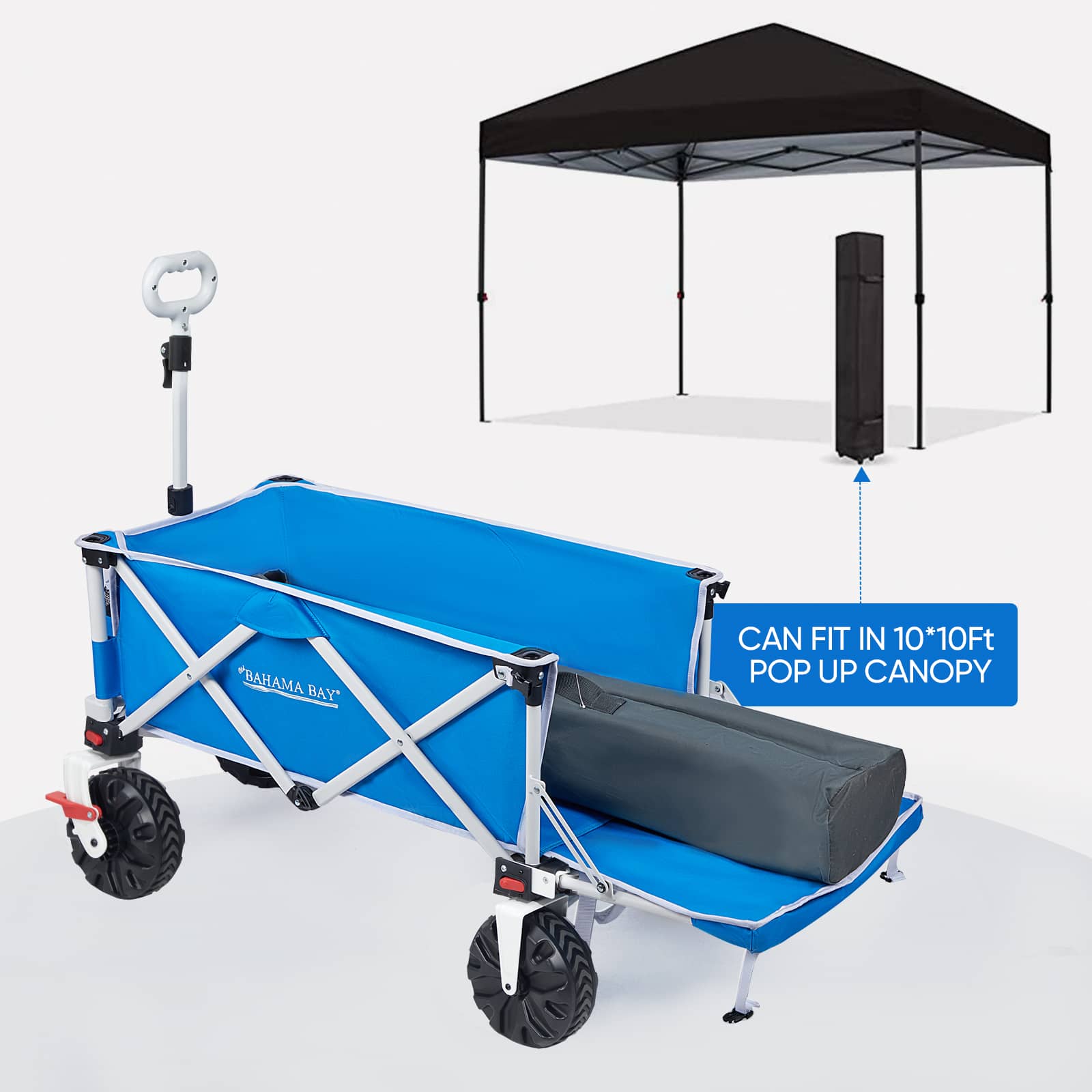 Old Bahama Bay Extra Long Beach Wagon Blue