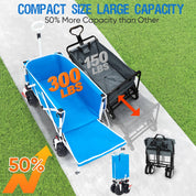 Old Bahama Bay Extra Long Beach Wagon Blue