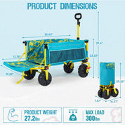 Old Bahama Bay Extra Long Beach Wagon Teal