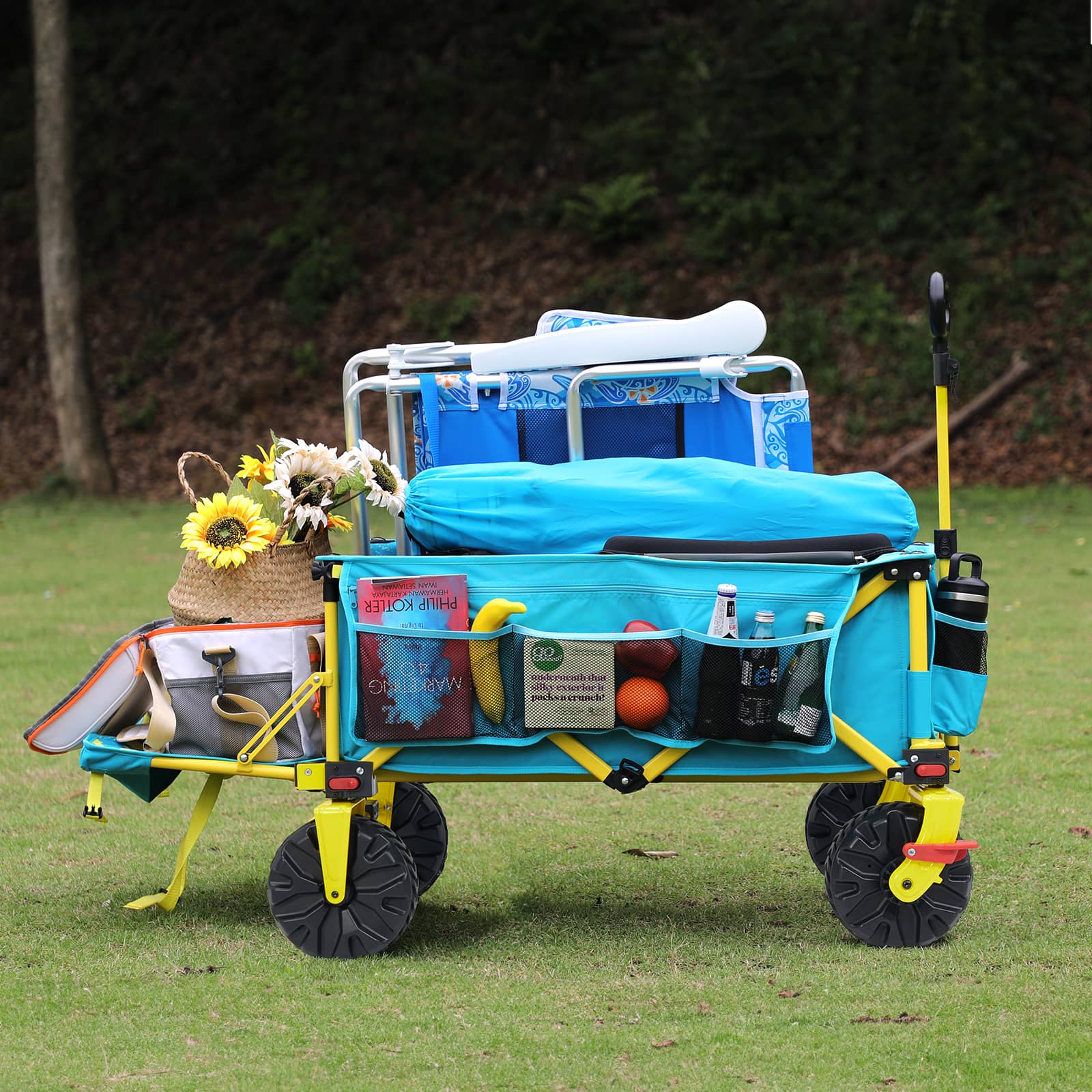 Old Bahama Bay Extra Long Beach Wagon Teal
