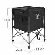 EVER ADVANCED Collapsible Ball Storage Cart - Portal Outdoors