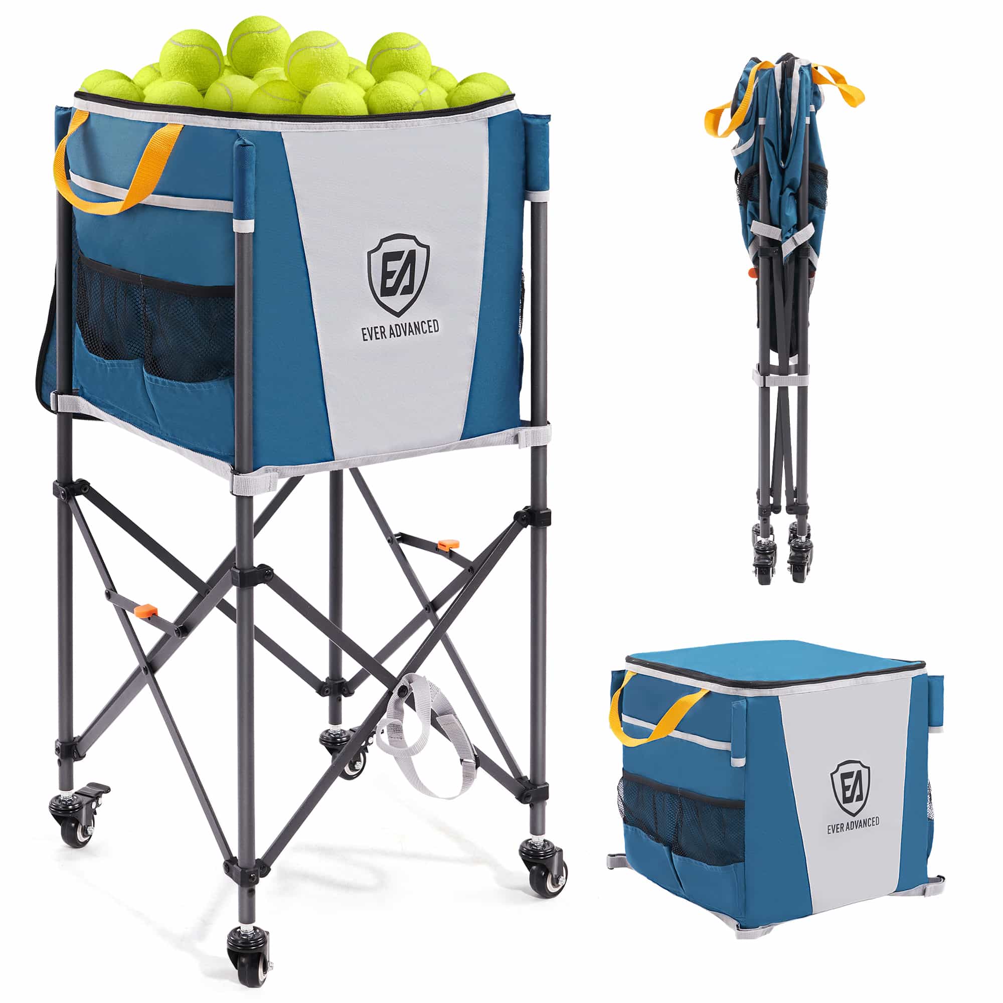 EVER ADVANCED Hopper Rolling Ball Cart - Portal Outdoors