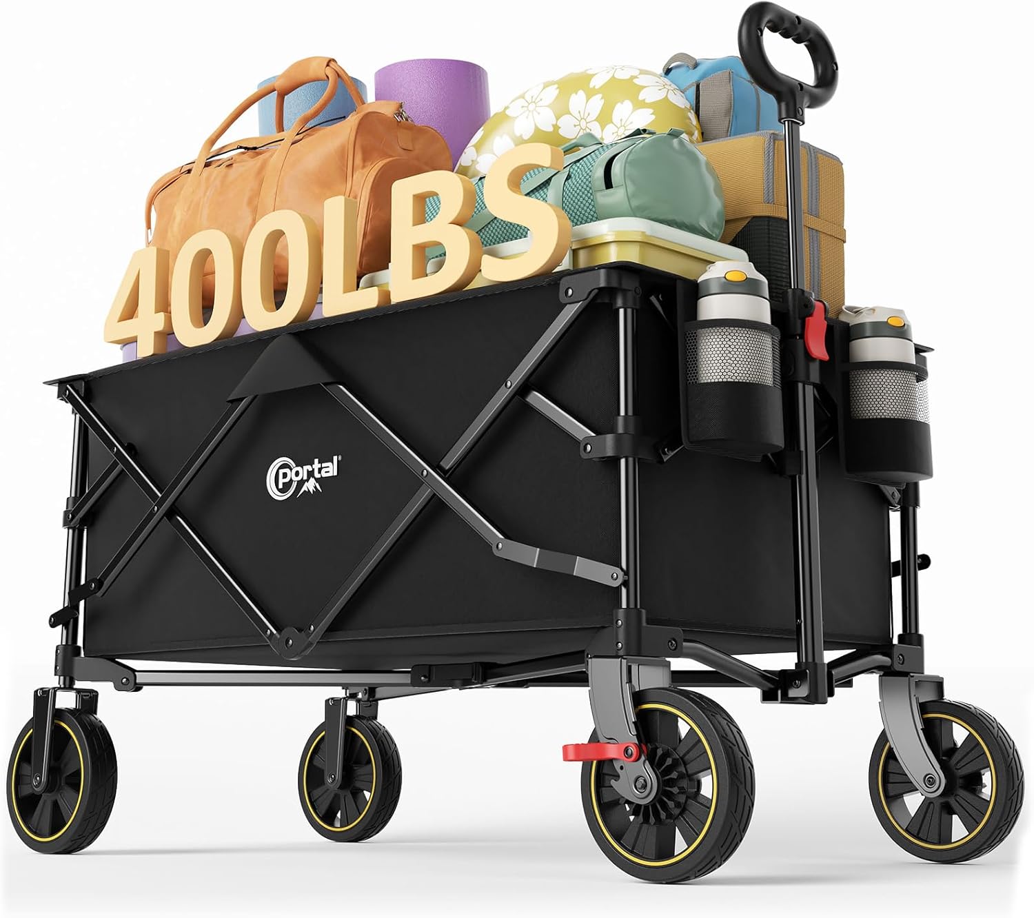 Portal Outdoors Collapsible Folding Wagon Cart - Portal Outdoors