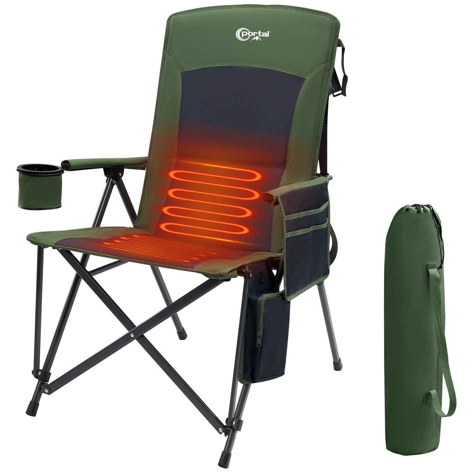 Heated Camping Chair Portal Outdoors
