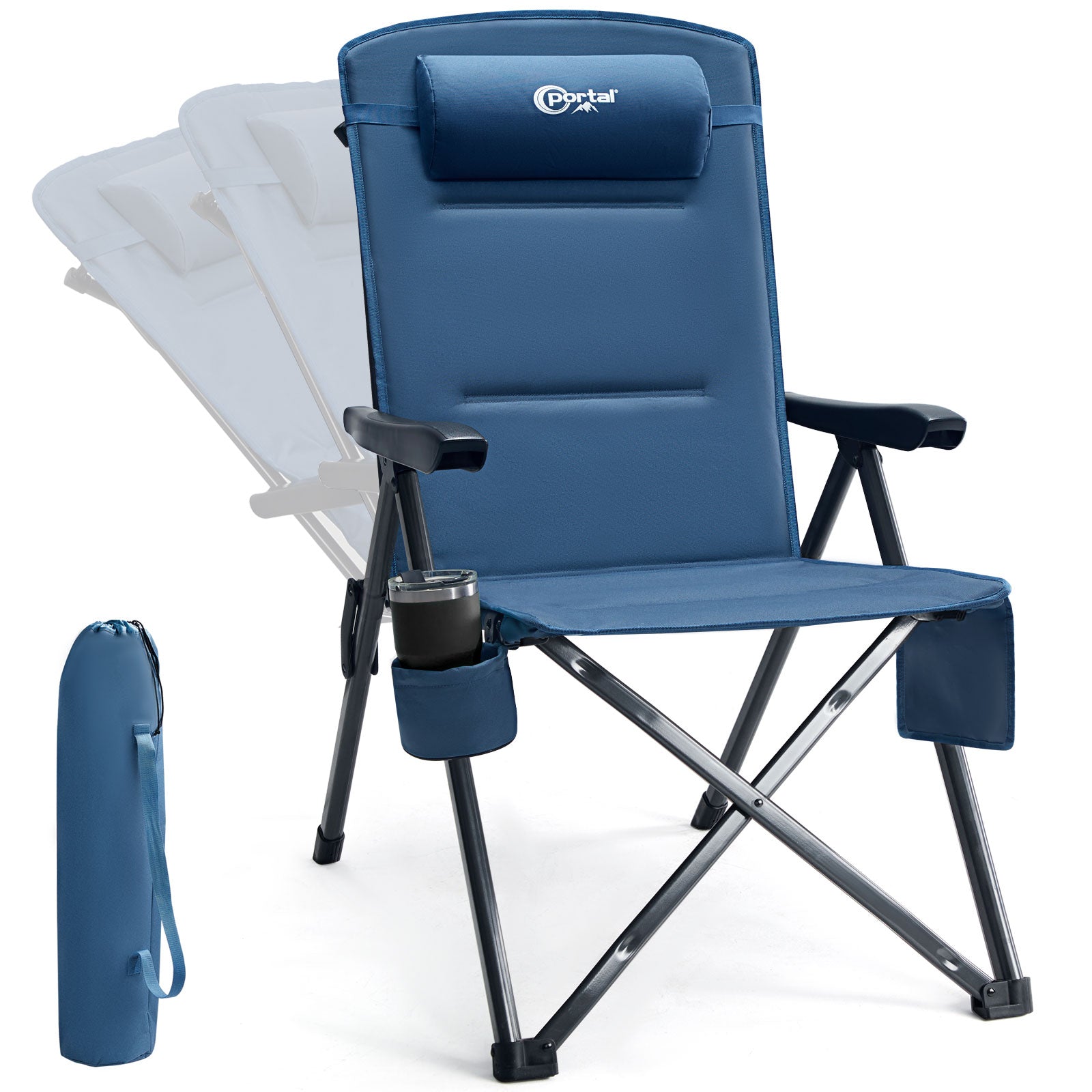Portal Outdoors Reclining Camping Chair