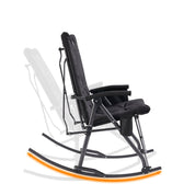 Portal Outdoors Rocking Camping Chair Black Color Smoother Rocker