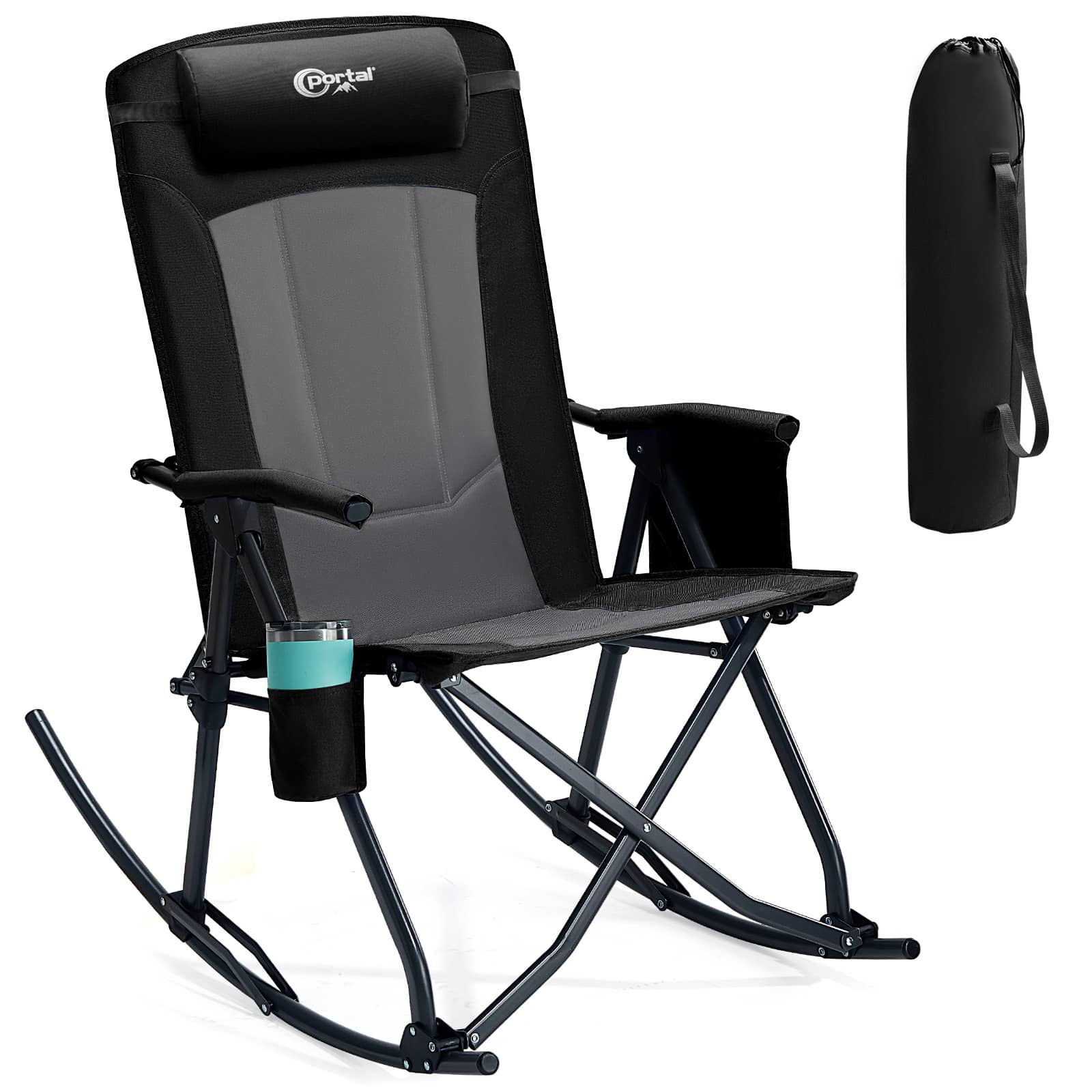 Folding Rocking Chair for Outdoor Camping Backyard | Portal Outdoors