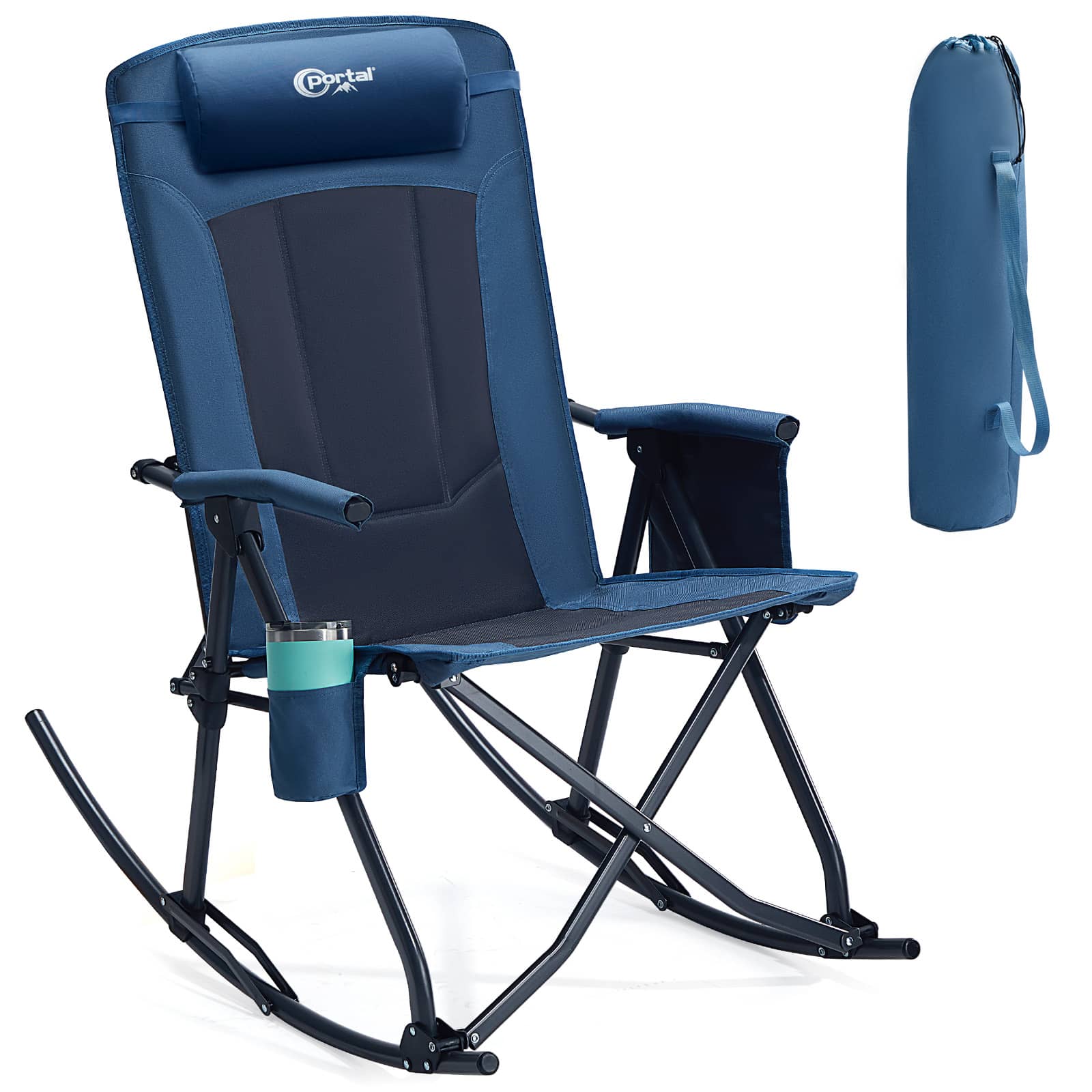 Folding Rocking Chair for Outdoor Camping Backyard | Portal Outdoors