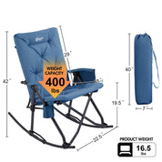 Portal Outdoors Fully Padded Rocking Chair - Portal Outdoors