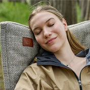 EVER ADVANCED Collapsible Patio Rocking Camping Chair - Rocking Chair