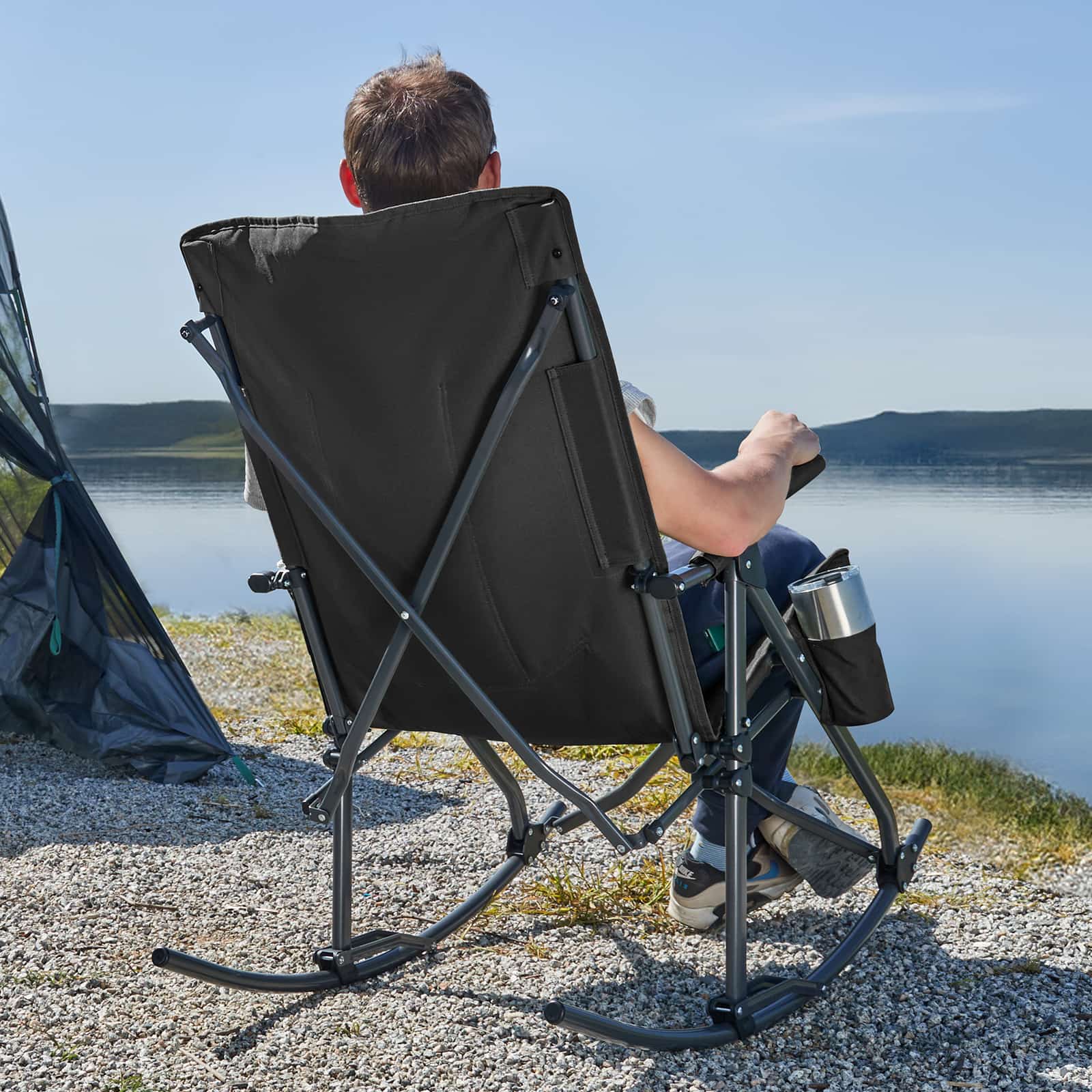 Portal Outdoors Big Boy Rocking Camp Chair - Portal Outdoors