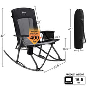 Portal Outdoors Big Boy Rocking Camp Chair - Portal Outdoors