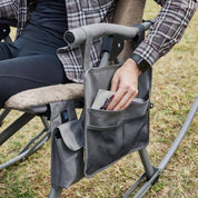 EVER ADVANCED Heated Oversized Padded Rocking Chair