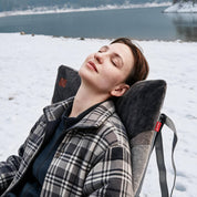 EVER ADVANCED Heated Oversized Padded Rocking Chair