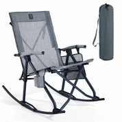 EVER ADVANCED Stretch Mesh Rocking Camping Chair