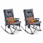 EVER ADVANCED Heated Oversized Rocking Chairs Bundle