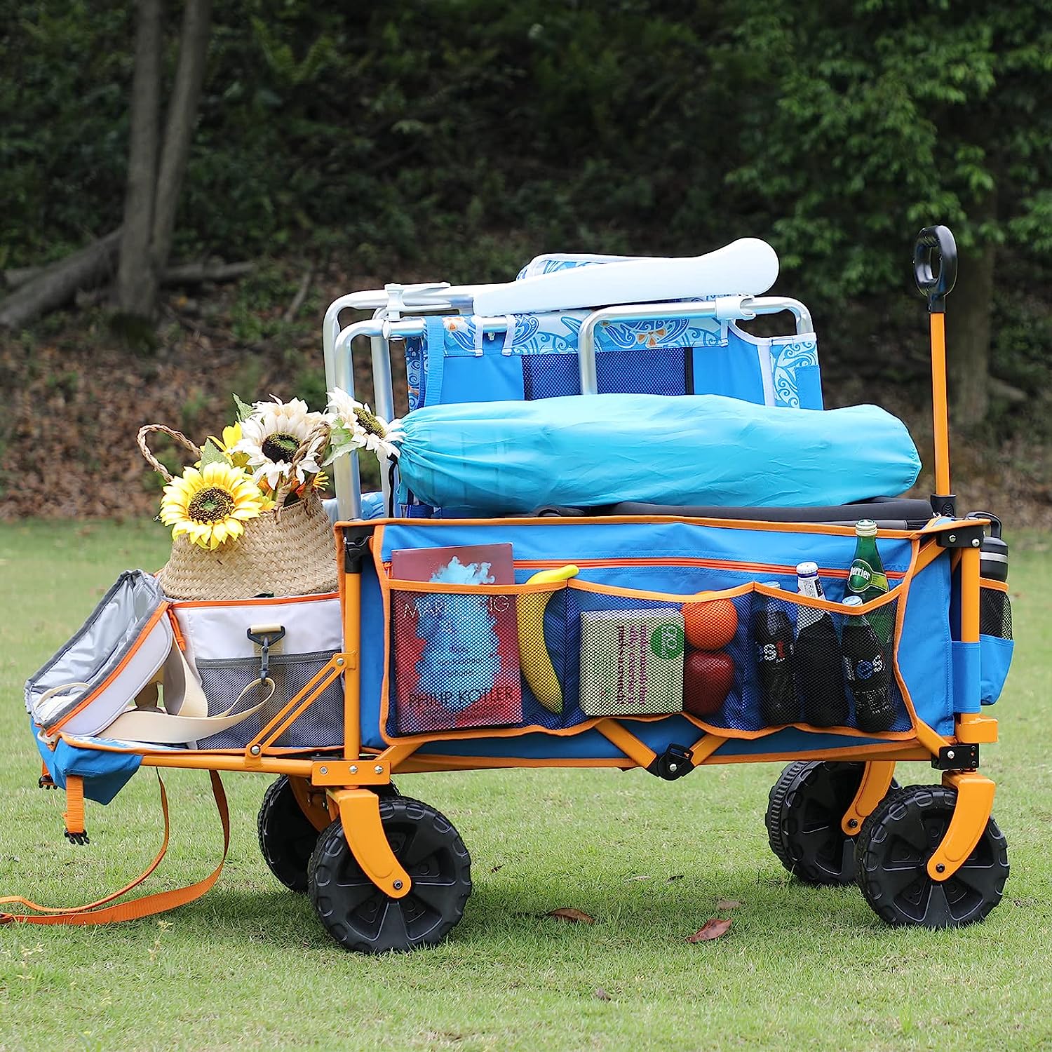 SANDAZE Beach Wagon Cart with Big Wheels