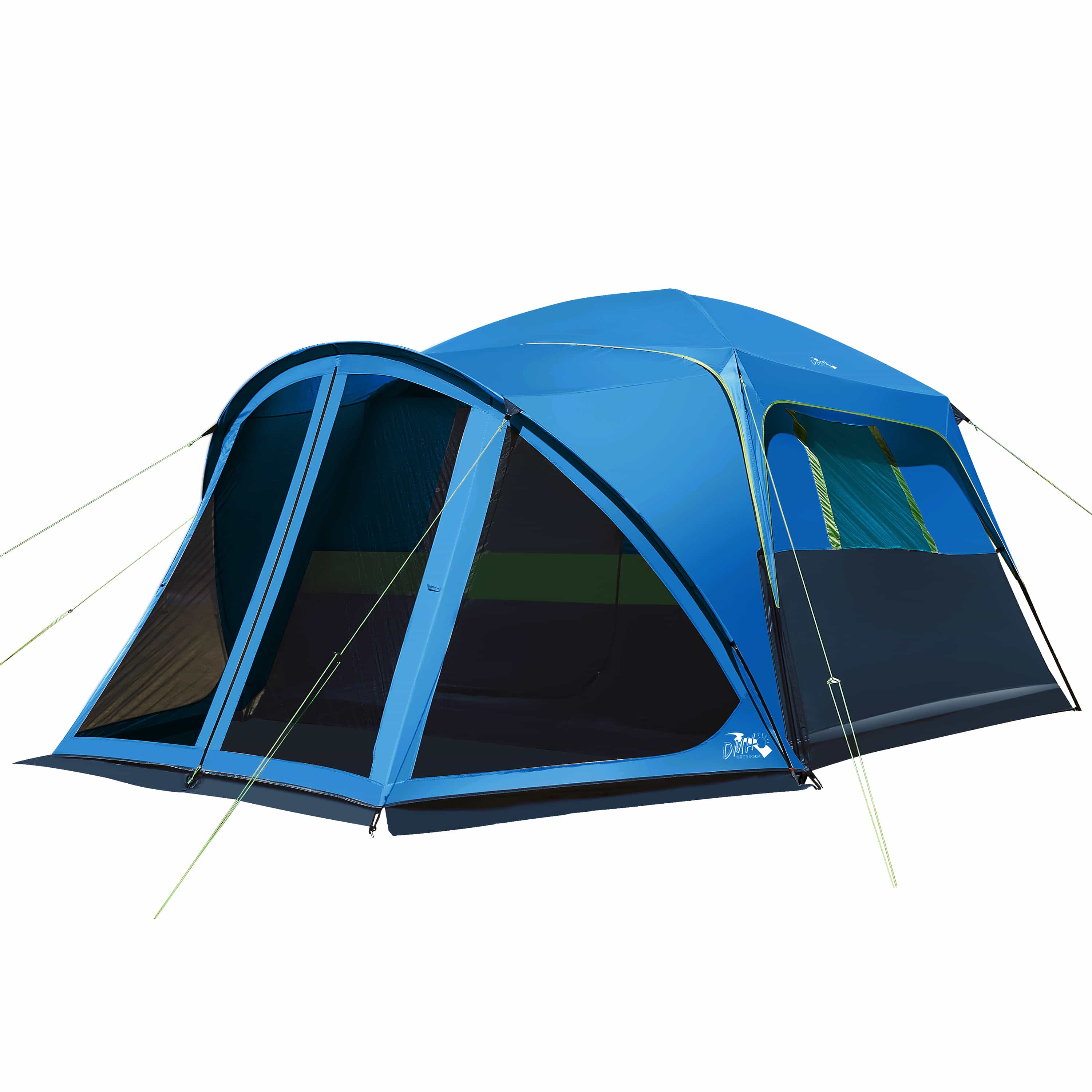 go outdoors 6 man tent DMH Outdoors 6 Person Camping Tent with Screen Porch