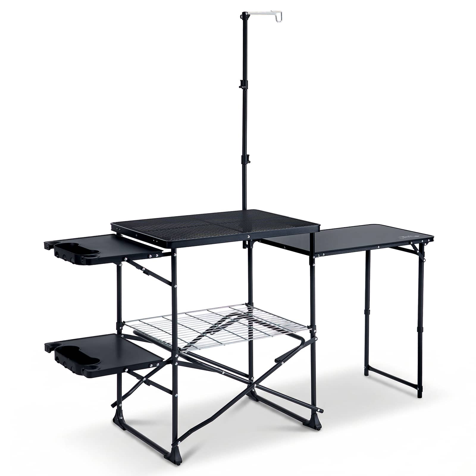 DMH Outdoors Folding Camping Kitchen Station Grill Table