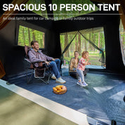 EVER ADVANCED 10 Persons Blackout Tent With Porch - Portal Outdoors