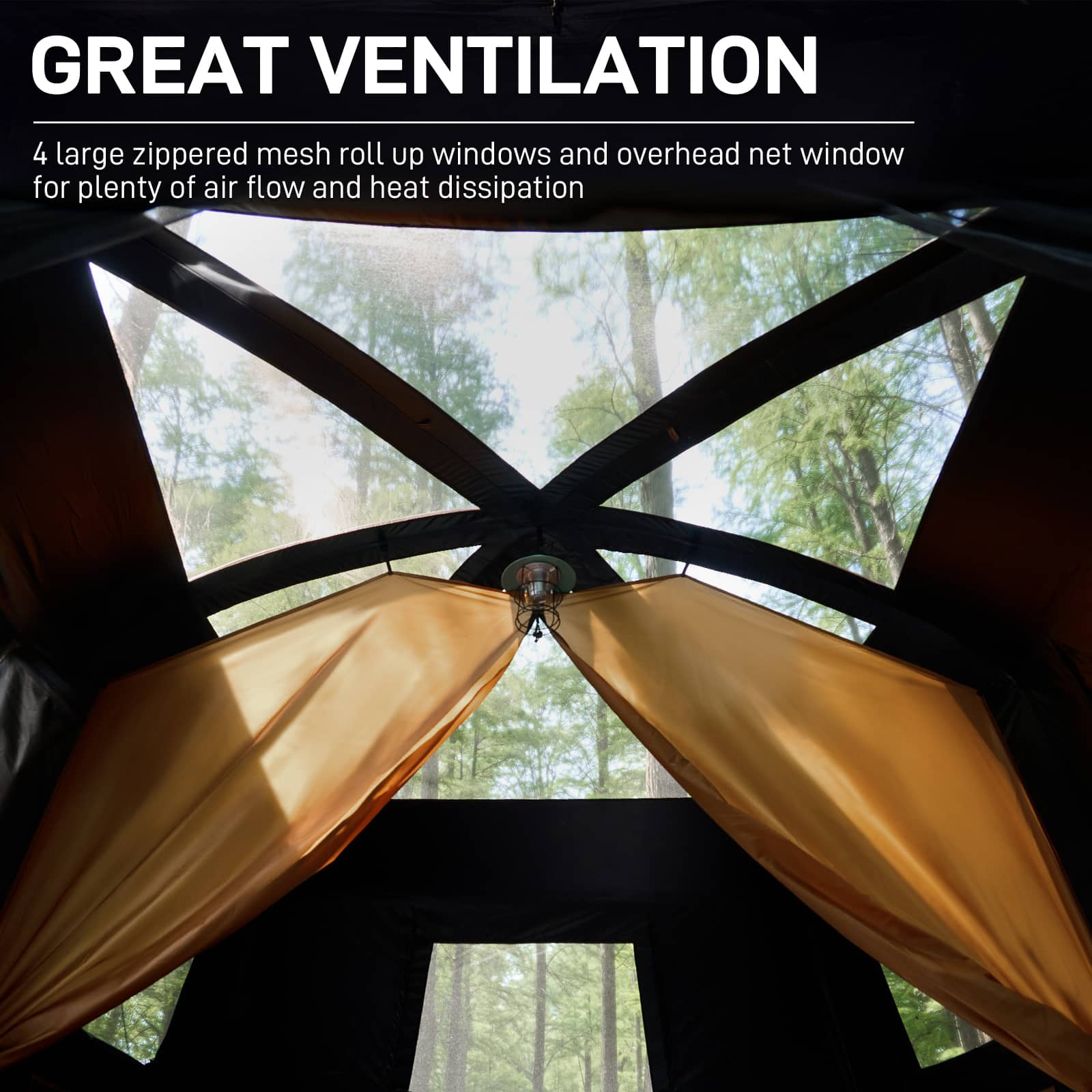 EVER ADVANCED 10 Persons Blackout Tent With Porch - Portal Outdoors