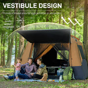 EVER ADVANCED 10 Persons Blackout Tent With Porch - Portal Outdoors