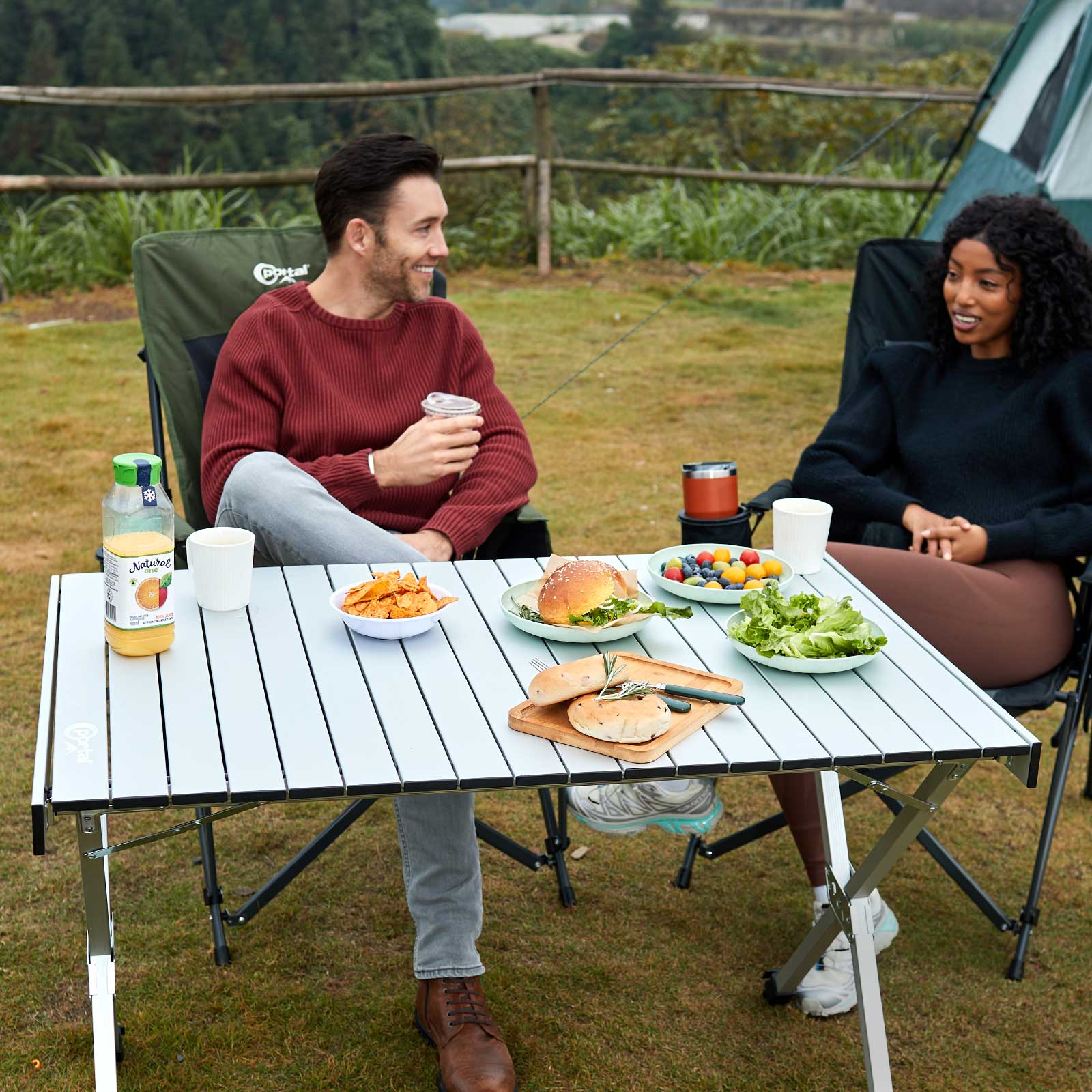 portal campingtisch Folding Outdoor Camping Table
