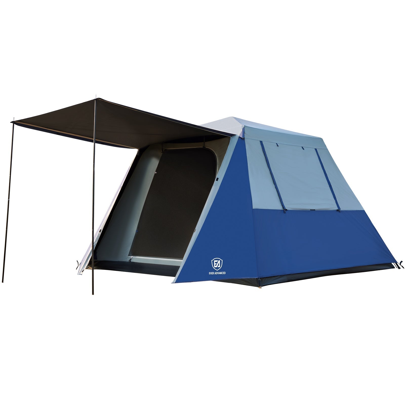 EVER ADVANCED 6 Person Blackout Tent With Porch - Portal Outdoors