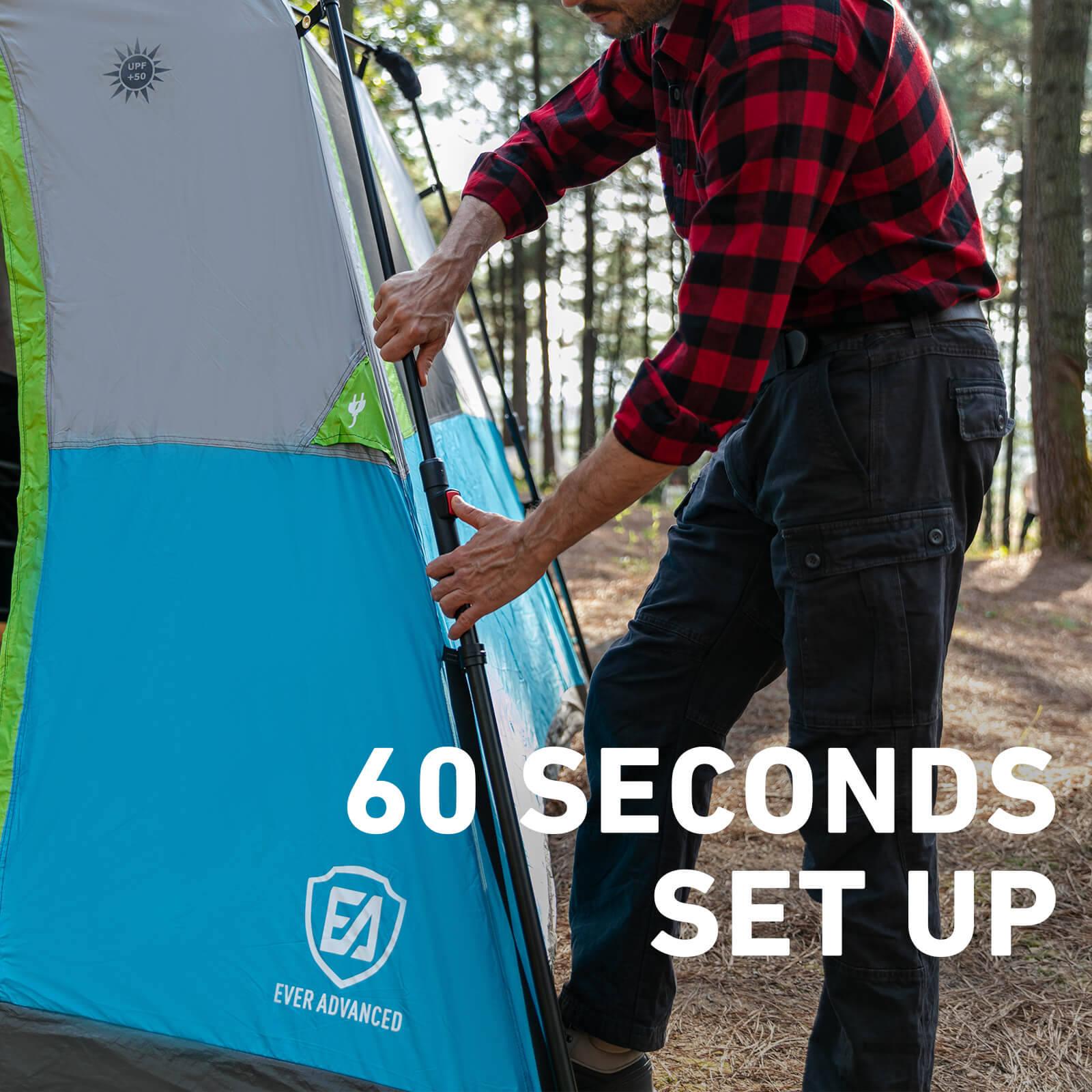 out tent 6 Person Instant Blackout Tent
