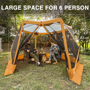 EVER ADVANCED 6 Person Pop up Screen Tent - Portal Outdoors