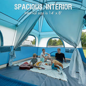 Portal Outdoors 8/10-Person Easy Setup Cabin Tent with Porch