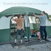 Portal Outdoors 10-Person Easy Setup Cabin Tent with Porch