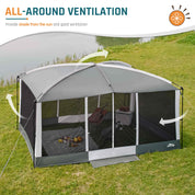 DMH Outdoors 13x9ft Screen Room Mesh Gazebos