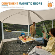 DMH Outdoors 13x9ft Screen Room Mesh Gazebos