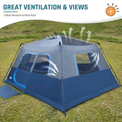 DMH Outdoors 8 Person Instant Cabin Tent