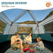 DMH Outdoors 8 Person Instant Cabin Tent